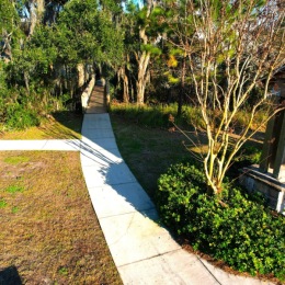 walking paths at Capital Place at Southwood